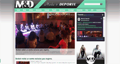 Desktop Screenshot of modaydeporte.com.ar